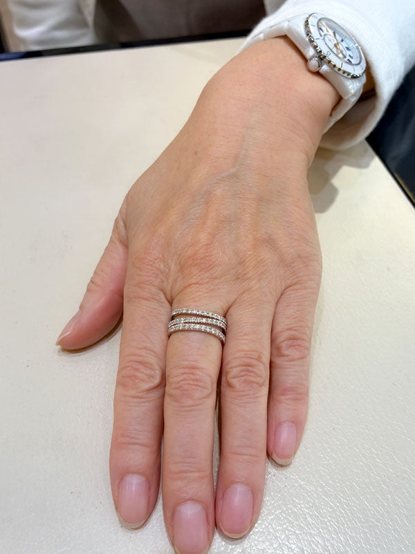 H様 ロイヤルアッシャー ダイヤモンドリング お求めいただき誠にありがとうございます／JRA0109B