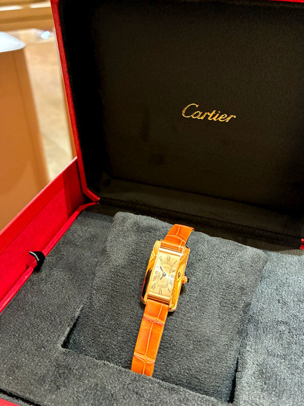 K様 カルティエ タンクアメリカン お求めいただき誠にありがとうございます／WGTA0341