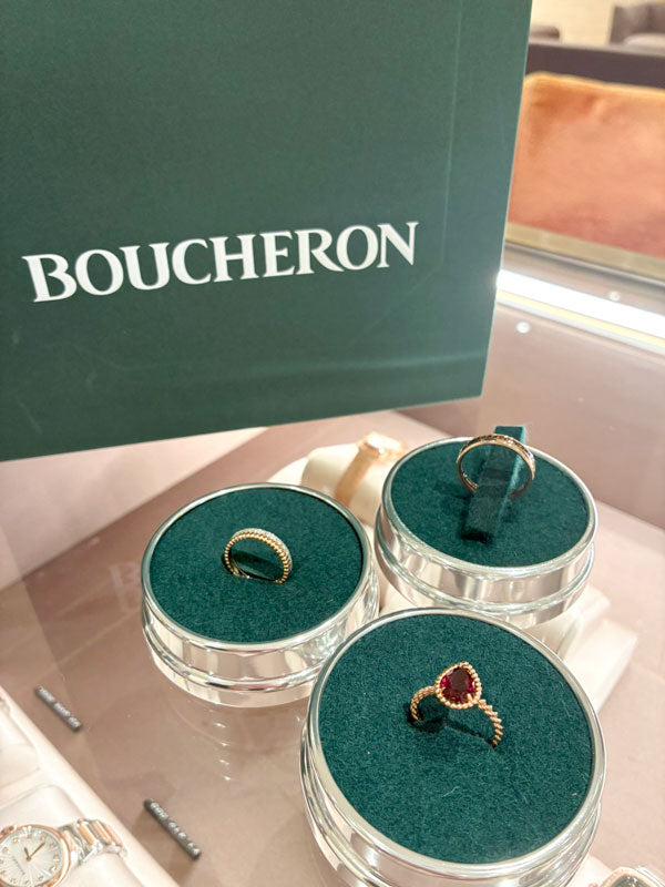 K様 ブシュロン リング お求めいただき誠にありがとうございます／JAL00248/JRG02783/JAL00175