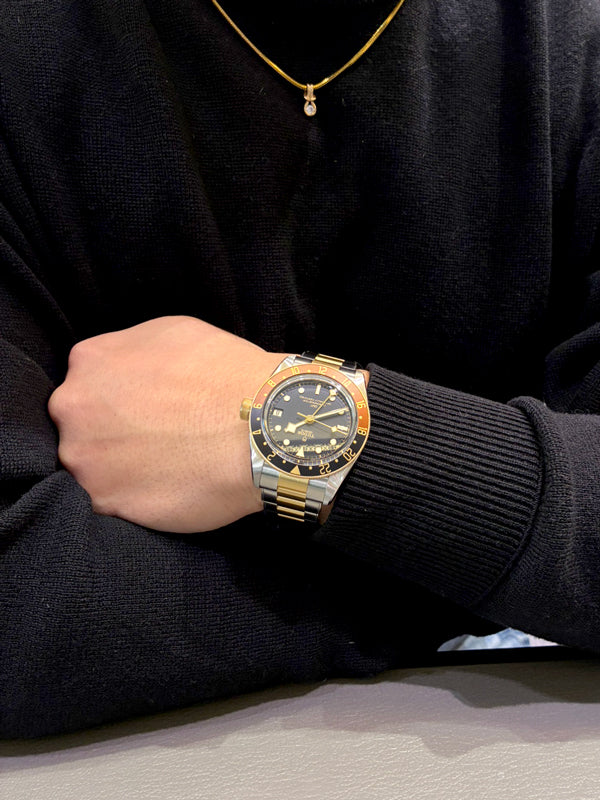 M様 チューダー ブラックベイGMT S&G お求めいただき誠にありがとうございます／79833MN