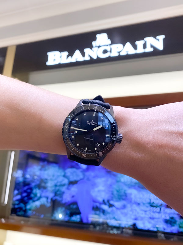 F様 ブランパン フィフティファゾムス バチスカーフ お求めいただき誠にありがとうございます／5000 0130 B52A