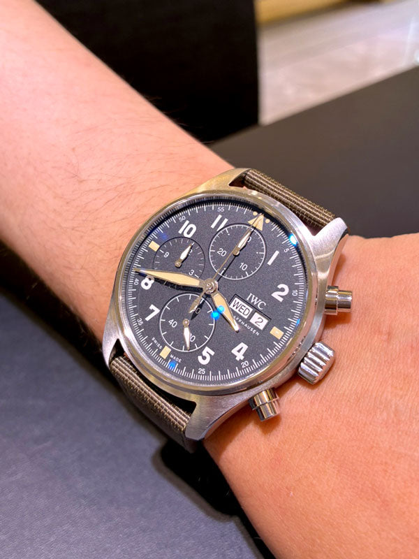 T様 IWC パイロット・ウォッチ・クロノグラフ ・スピットファイア お求めいただき誠にありがとうございます／IW387901