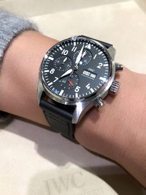 K様 IWC パイロット・ウォッチ・クロノグラフ お求めいただき誠にありがとうございます／IW378001