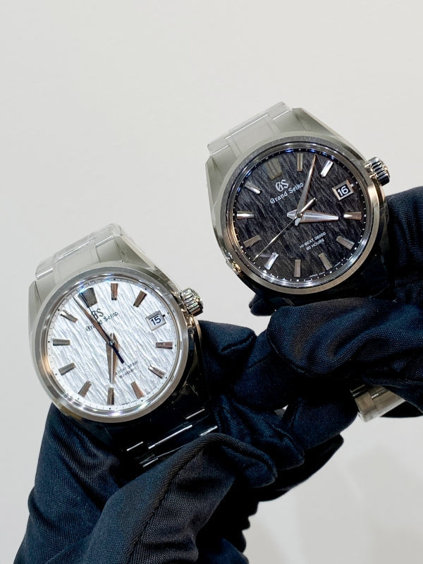 白樺モデル〜ホワイトorブラック 徹底比較！　グランドセイコー エボリューション9／品番：SLGH005  SLGH017