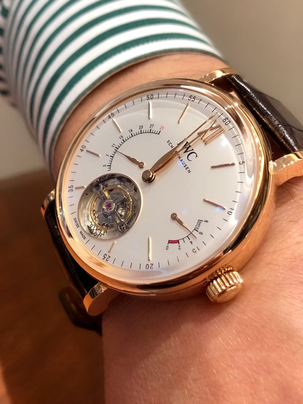 K様 IWC ポートフィノ・ハンドワインド・トゥールビヨン・レトログラード お求めいただき誠にありがとうございます／IW516501