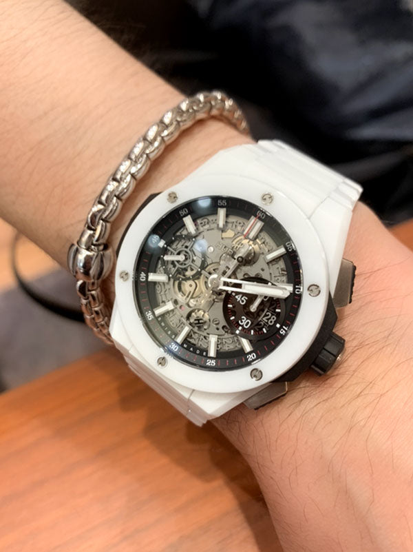 S様 ウブロ ビッグ・バン インテグレーテッド ホワイトセラミック お求めいただき誠にありがとうございます／451.HX.1123.HX