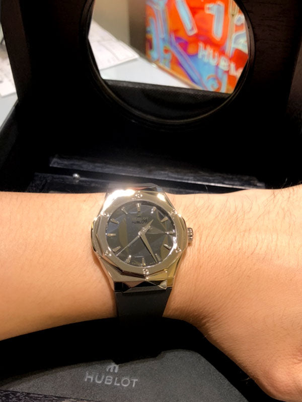 O様・A様 ウブロ クラシック・フュージョン オーリンスキー チタニウム お求めいただき誠にありがとうございます／550.NS.1800.RX.ORL19