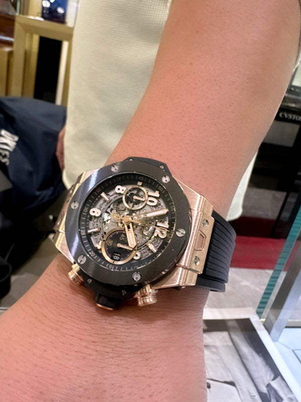 S様 ウブロ ビッグ・バン ウニコ キングゴールドセラミック お求めいただき誠にありがとうございます／421.OM.1180.RX