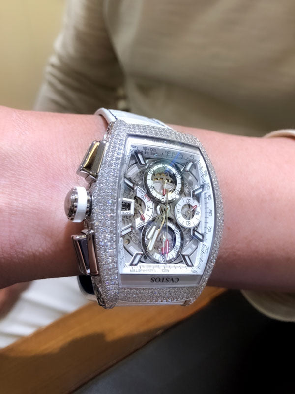 K様 クストス チャレンジ クロノⅡ ダイヤモンド お求めいただき誠にありがとうございます／CVT-CHR2-FD ST