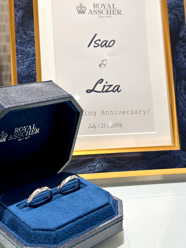 M様 ロイヤルアッシャー マリッジリング お求めいただき誠にありがとうございます／WRA902 / WRB912