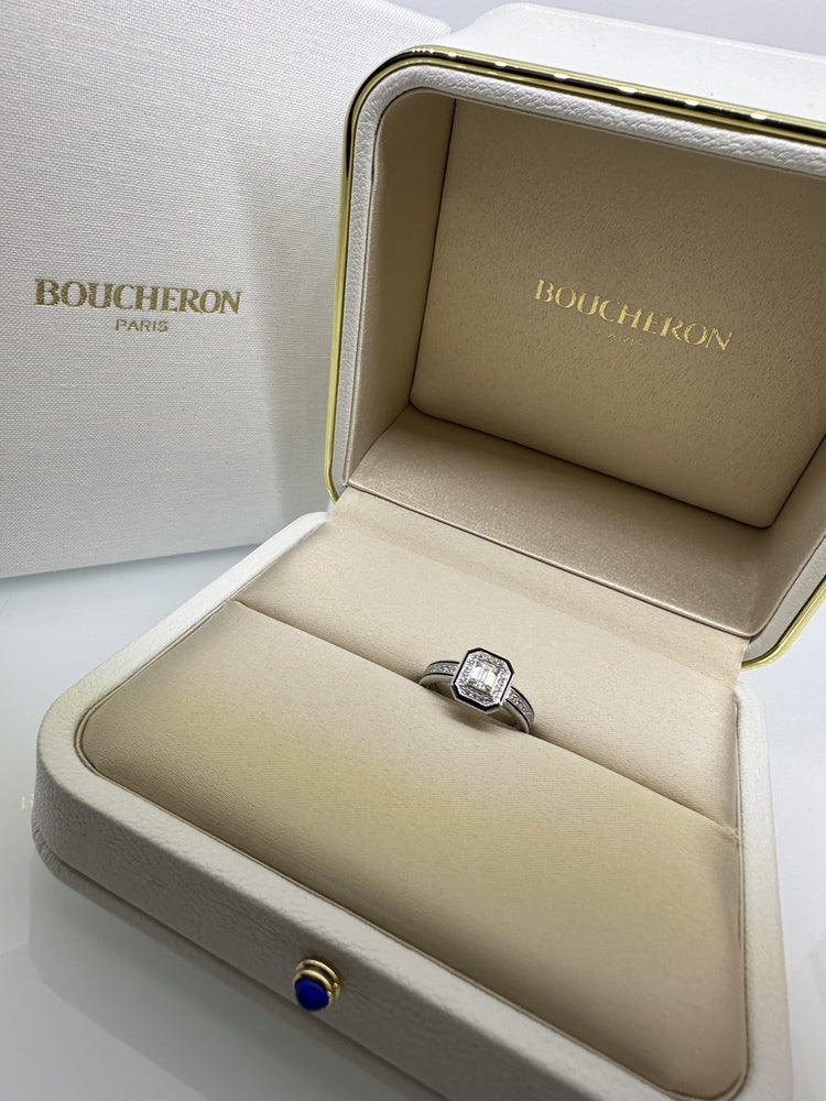 K様 ブシュロン ヴァンドーム リズレ ソリテール リング お求めいただき誠にありがとうございます／JSL00312