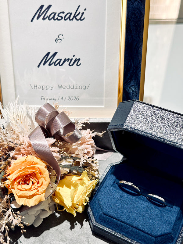 T様 ロイヤルアッシャー マリッジリング お求めいただき誠にありがとうございます／WRA066 / WRB076