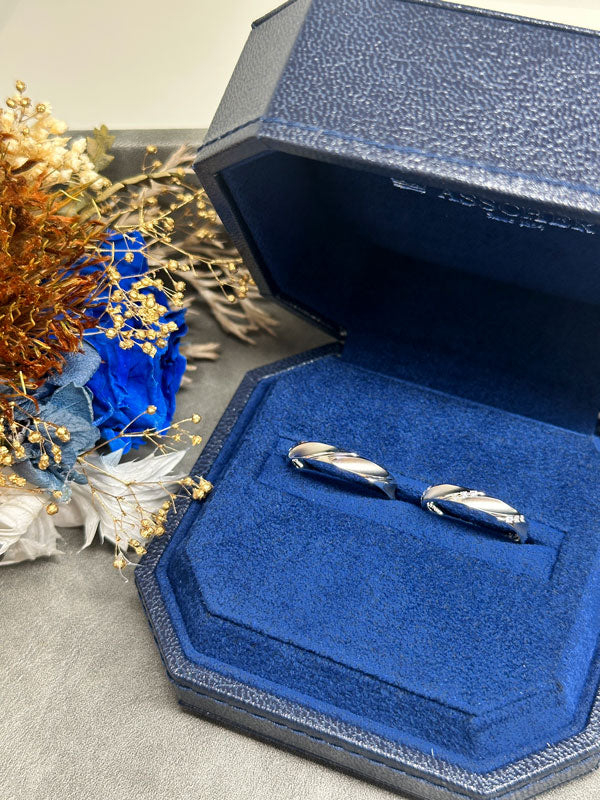 H様・R様 ROYAL ASSCHER マリッジリング お求めいただき誠にありがとうございます／WRB912/WRA902