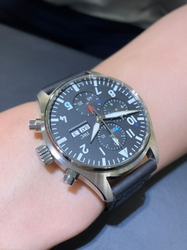 S様 IWC パイロット・ウォッチ・クロノグラフ お求めいただき誠にありがとうございます／IW378001