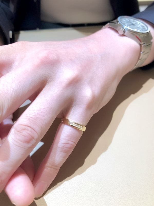 I様 ロイヤルアッシャー リング お求めいただき誠にありがとうございます／WRG5LD35K