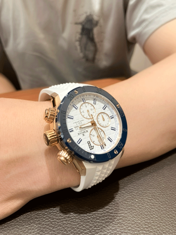 H様 エドックス クロノオフショア1 クロノグラフ オートマティック リミテッドエディション お求めいただき誠にありがとうございます／01122-37RBU3-BIDBU9