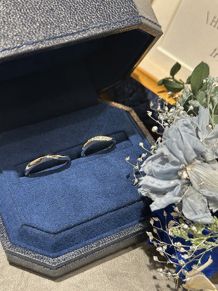 T様 ロイヤルアッシャー ご結婚指輪 お求めいただき誠にありがとうございます/ WRA009・WRB013