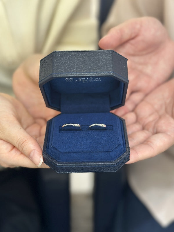 T様 ロイヤルアッシャー ご結婚指輪　お求めいただき誠にありがとうございます／ WRA059・WRB069
