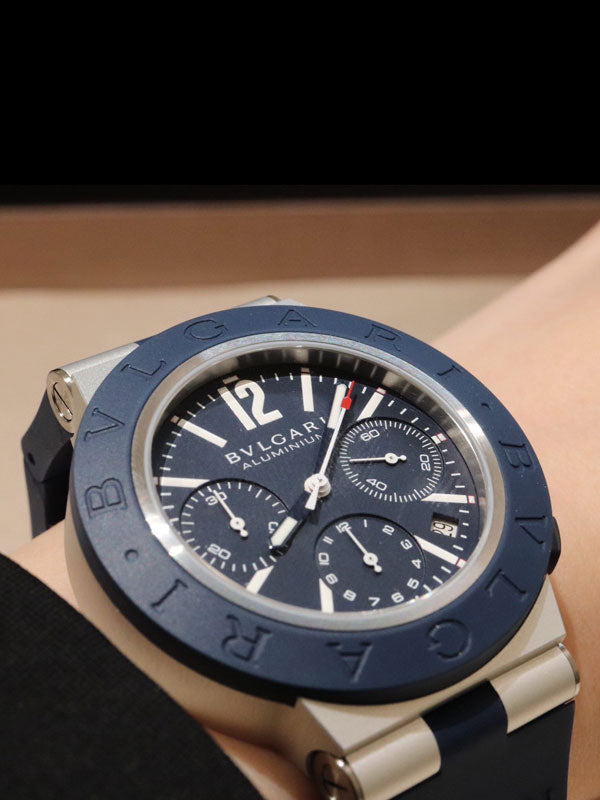 2025新作】ブルガリ アルミニウム クロノグラフ ウォッチ WATCHES AND