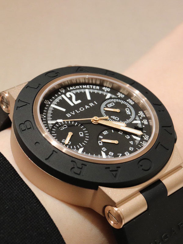 【2025新作】ブルガリ アルミニウム クロノグラフ ウォッチ　WATCHES AND WONDERS｜104242