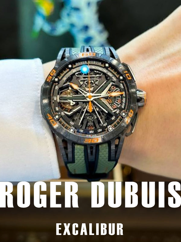 ランボルギーニ レヴェルトからインスピレーションを得たタイムピース│ROGER DUBUIS エクスカリバー スパイダー レヴエルト フライバック クロノグラフ RDDBEX1045