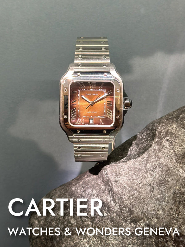 【2024新作】CARTIER サントス スモーキーダイヤル／WGSA0095