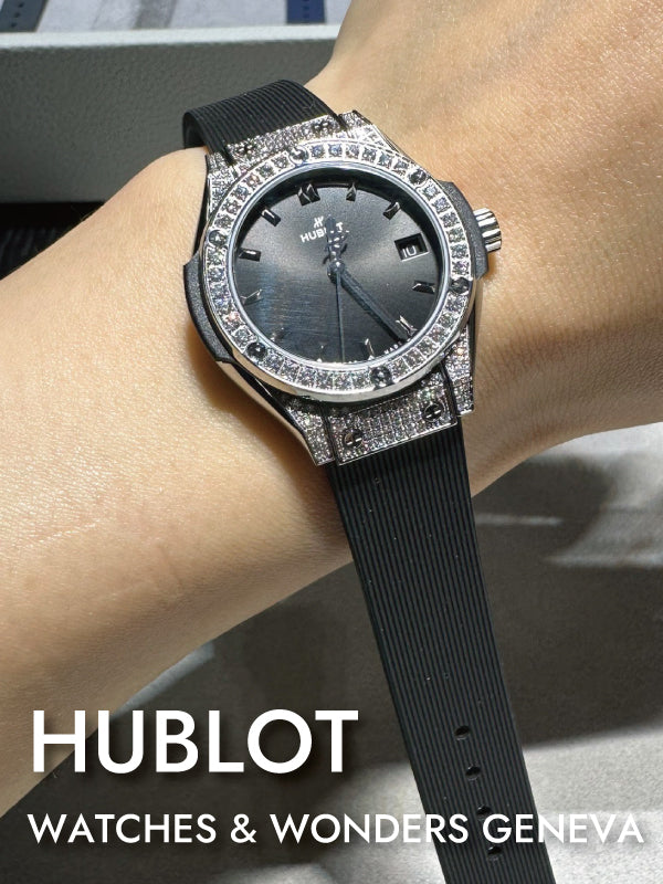 【2024新作】HUBLOT ウブロ クラシック・フュージョン チタニウム パヴェ／591.NX.1470.RX.1604