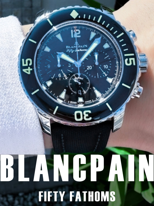 【BLANCPAIN（ブランパン）フェア開催　5/13(土)～5/31(水)】　フィフティ ファゾムス フライバック クロノグラフ／品番：5085F 1130 52A