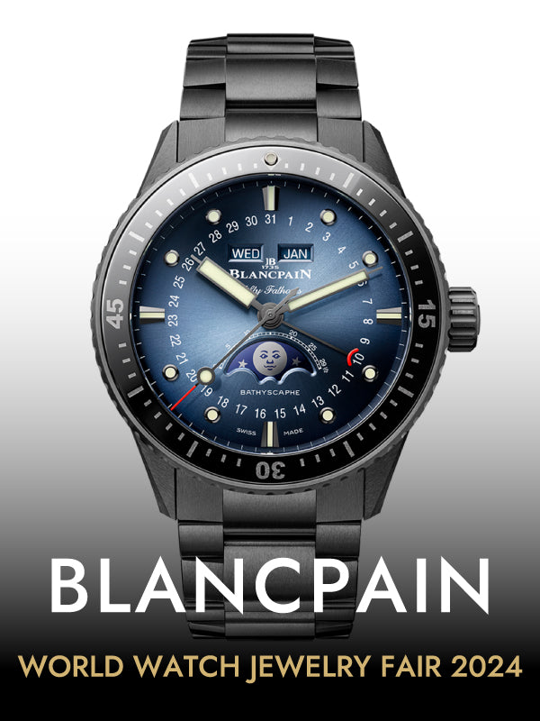 【2024新作】セラミックを纏う新作「フィフティファゾムスバチスカーフ」／BLANCPAIN（ブランパン）Fifty Fathoms Bathyscaphe Quantième Complet Phases de Lune　品番：5054 0140 01S