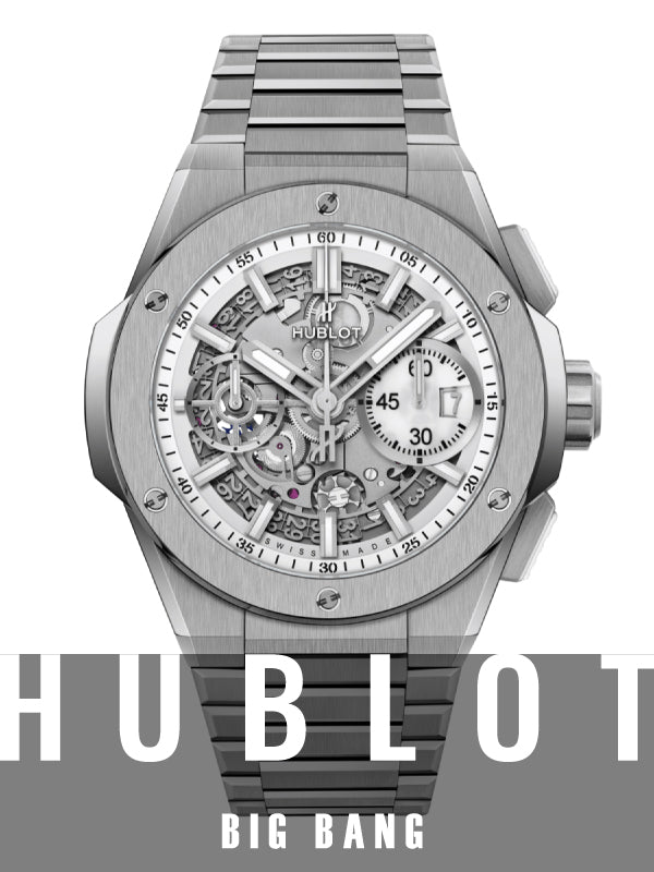 大胆、パワフル、独創的 、卓越した技術│HUBLOT(ウブロ)　ビッグ・バン インテグレーテッド チタニウム ホワイト 品番：451.NE.2010.NX.JPN