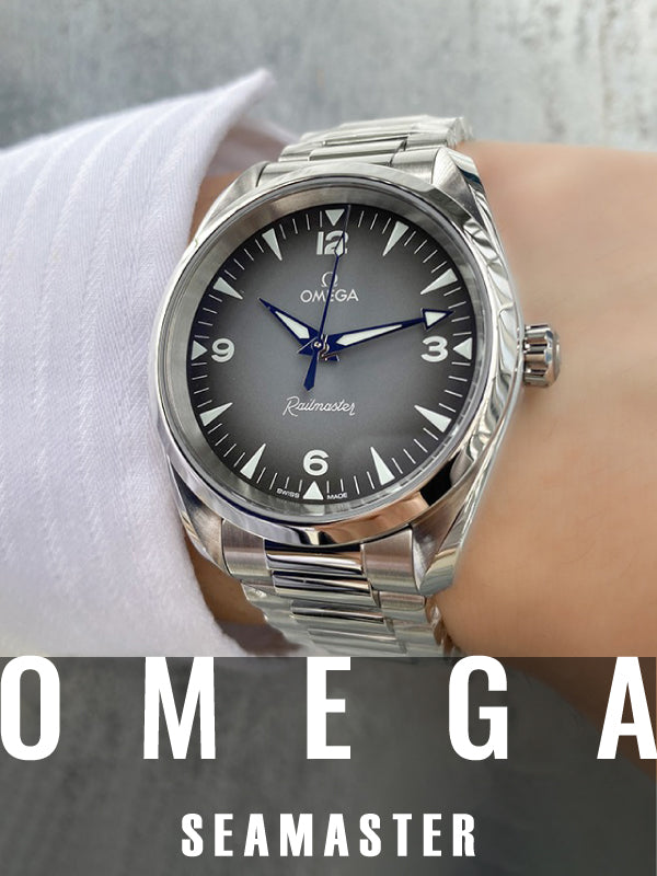 都会の時間に寄り添う／OMEGA Seamaster Railmaster 38mm 235.10.38.20.06.00﻿1