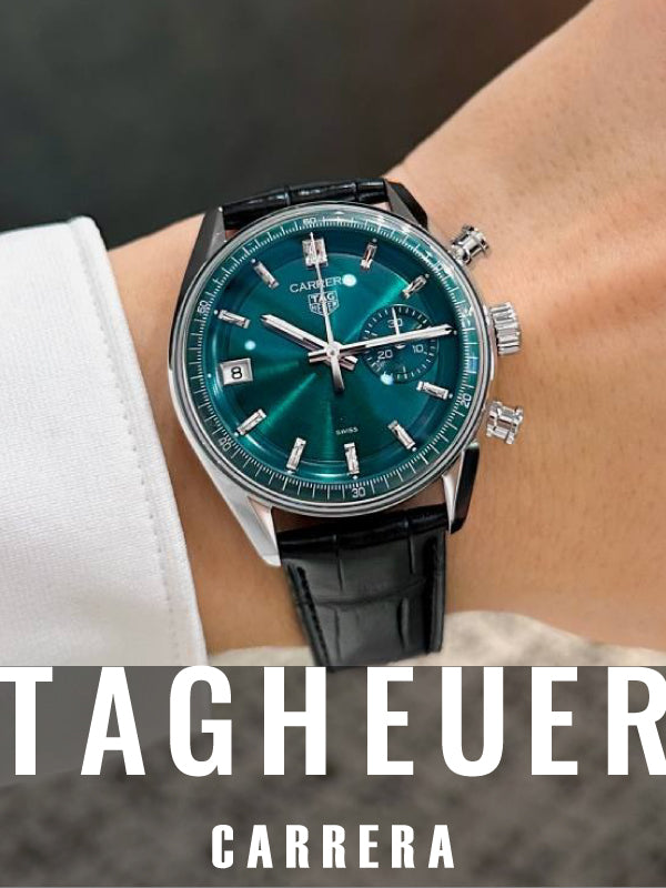 鮮やかな「ティールグリーン」ダイアル！タグホイヤー タグ・ホイヤー