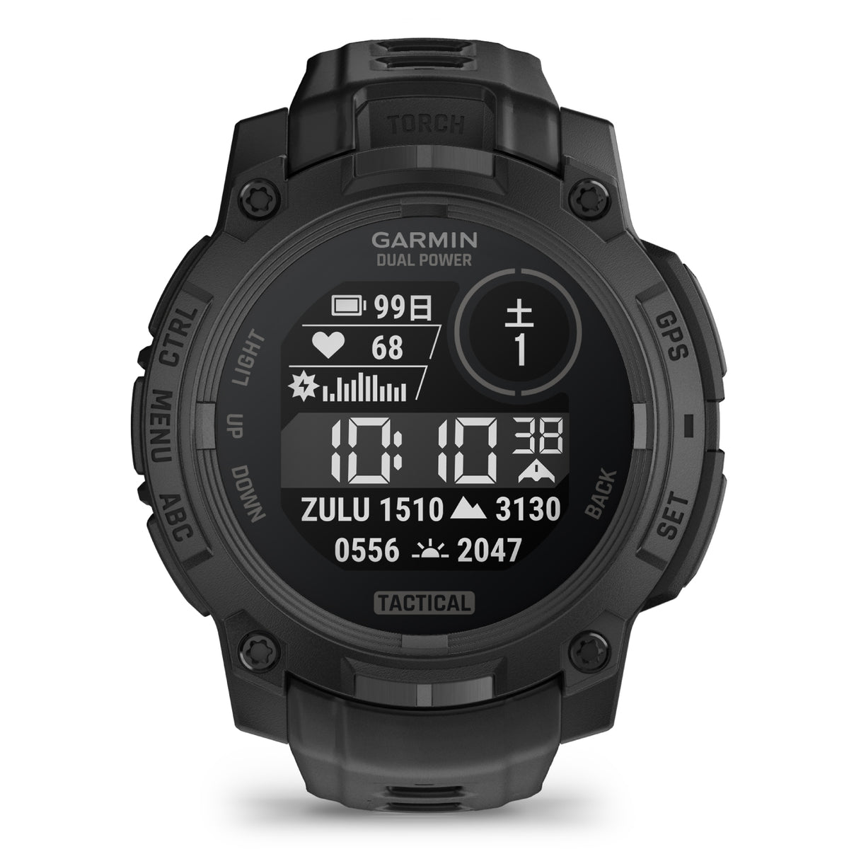 Instinct 3 Solar Tactical Edition 45mm<br><font size=1pt>インスティンクト3 ソーラー タクティカル エディション 45mm</font>