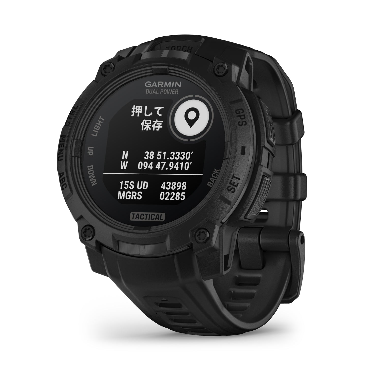 Instinct 3 Solar Tactical Edition 45mm<br><font size=1pt>インスティンクト3 ソーラー タクティカル エディション 45mm</font>