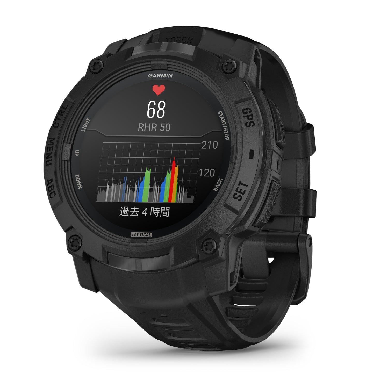 Instinct 3 AMOLED Tactical Edition 50mm<br><font size=1pt>インスティンクト3 AMOLED タクティカル エディション 50mm</font>