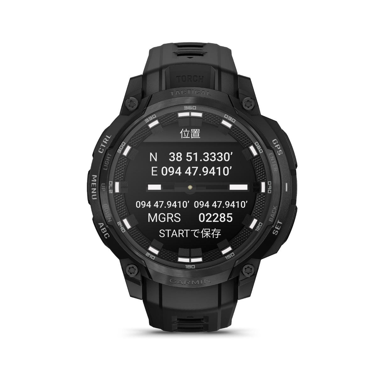 Instinct Crossover AMOLED Tactical Edition<br><font size=1pt>インスティンクト クロスオーバー AMOLED タクティカルエディション</font>