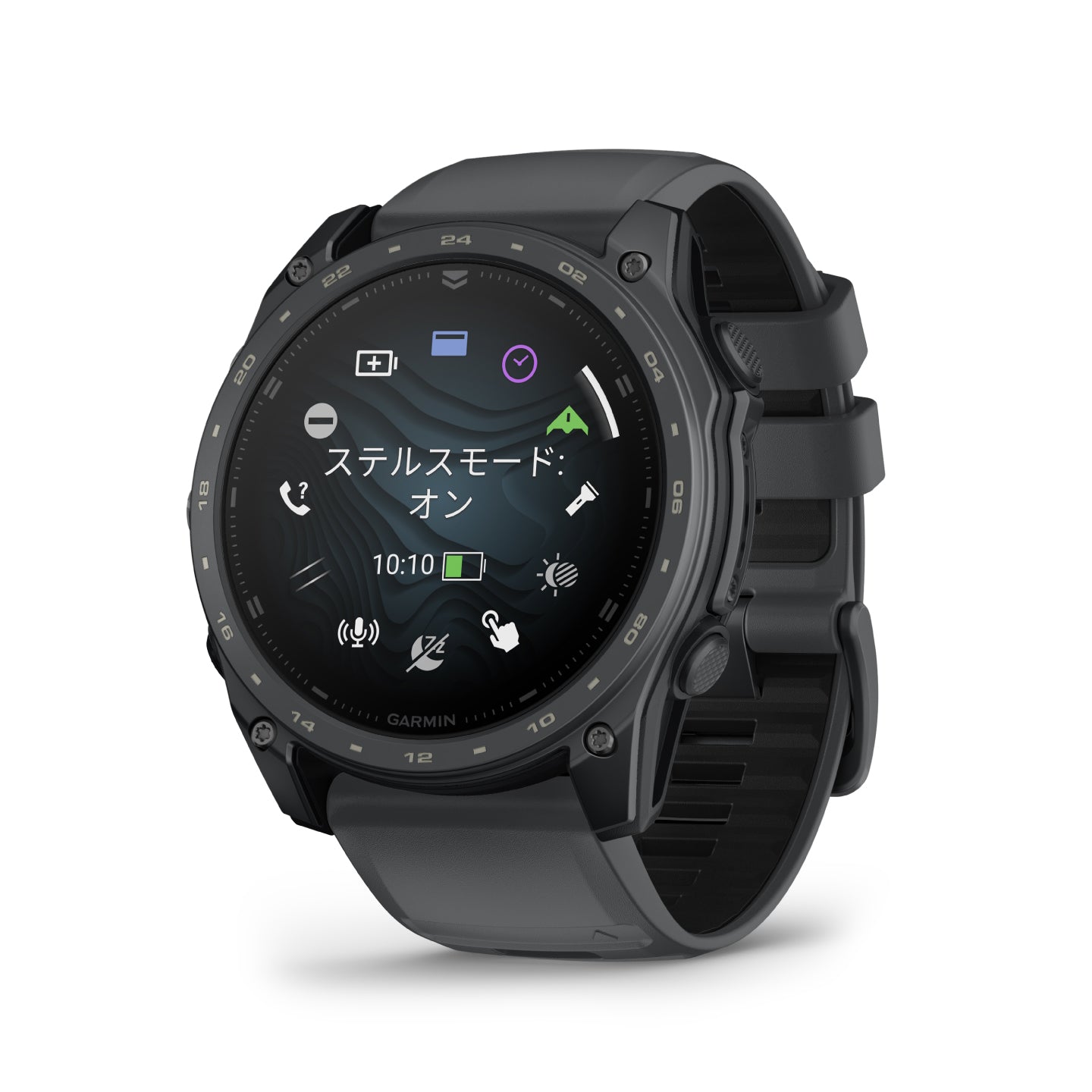 tactix 8 AMOLED Cerakote 51mm<br><font size=1pt>タクティクス 8 AMOLED セラコート</font>