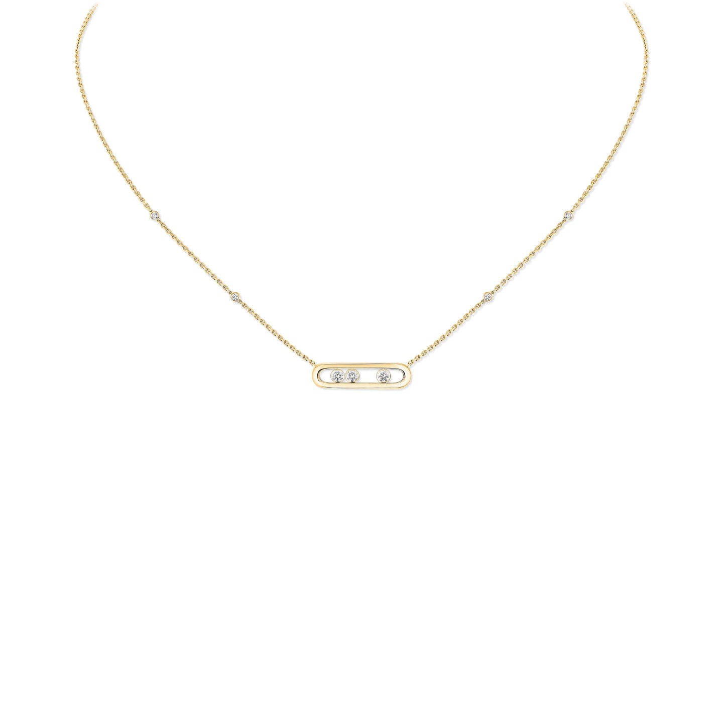 Move Classique necklace small model<br><font size=1pt>ベビームーヴ ネックレス スモール</font>