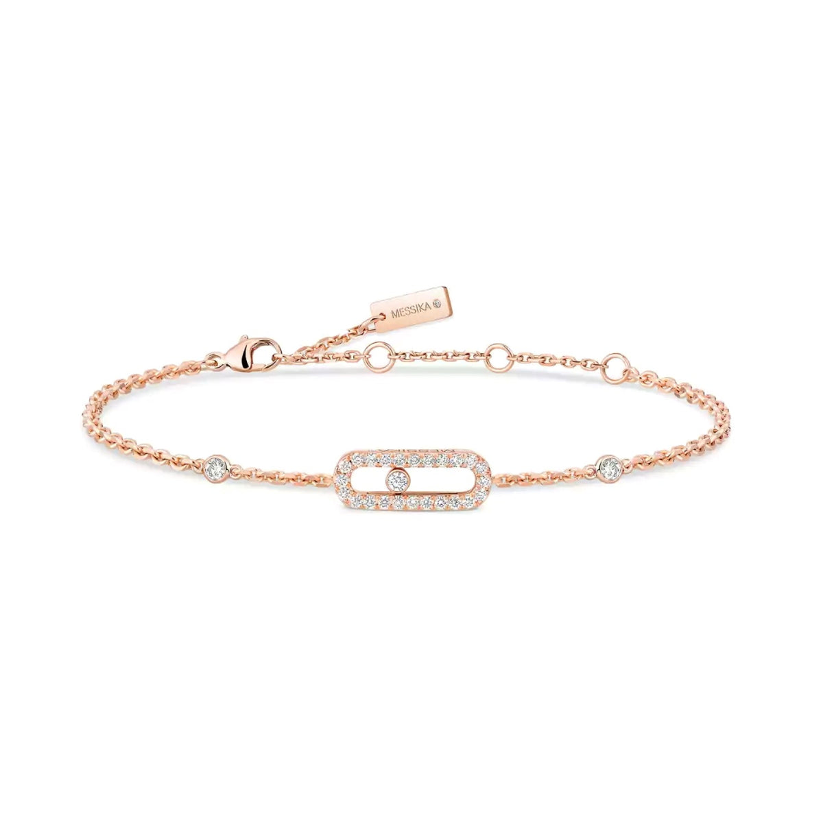 Move Uno pavé Bracelet<br><font size=1pt>ムーヴ ウノ パヴェ ブレスレット</font>