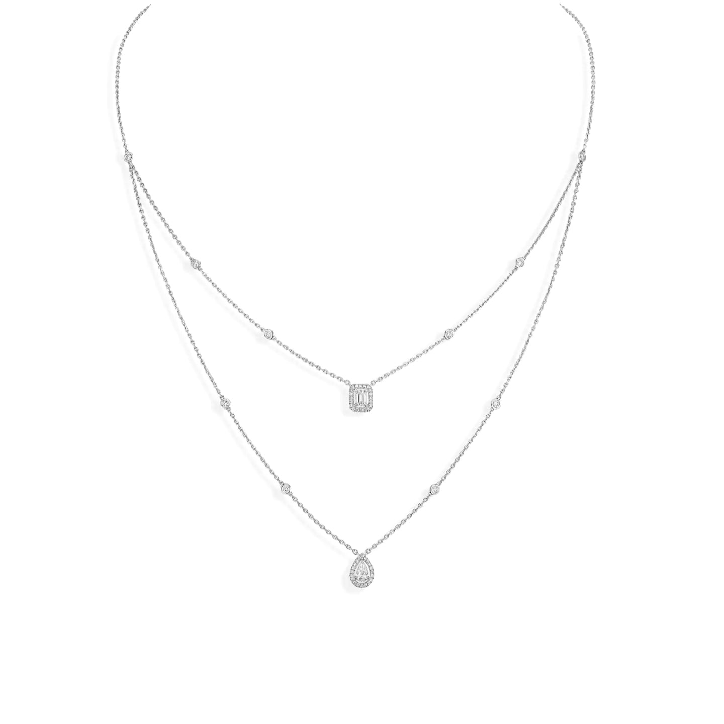 My Twin two-row necklace<br><font size=1pt>マイ ツイン 2連 ネックレス</font>