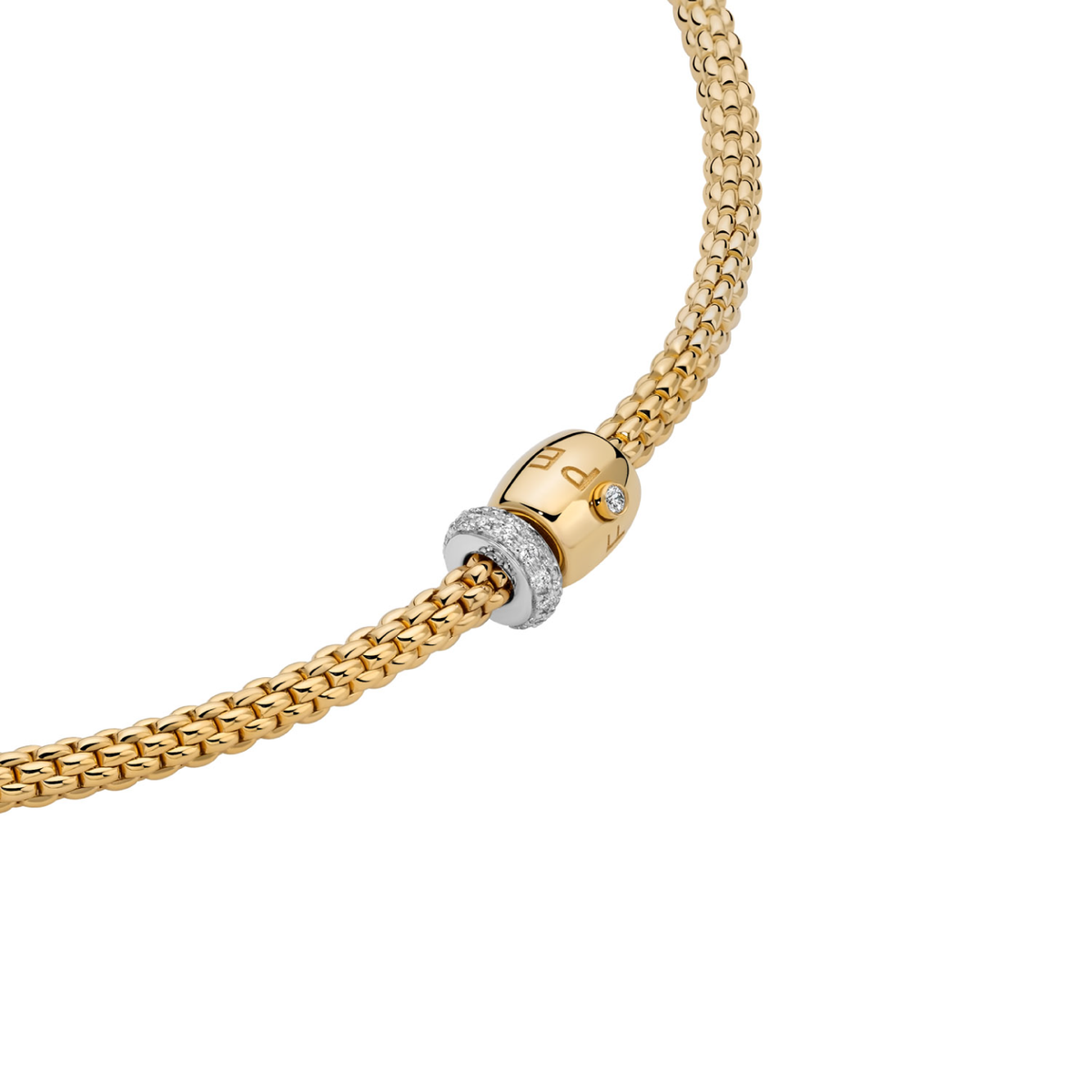 PRIMA FLEX'IT NECKLACE<br><font size=1pt>プリマ FLEX’IT ネックレス オーナメントクラスプ＆ダイヤモンドパヴェ