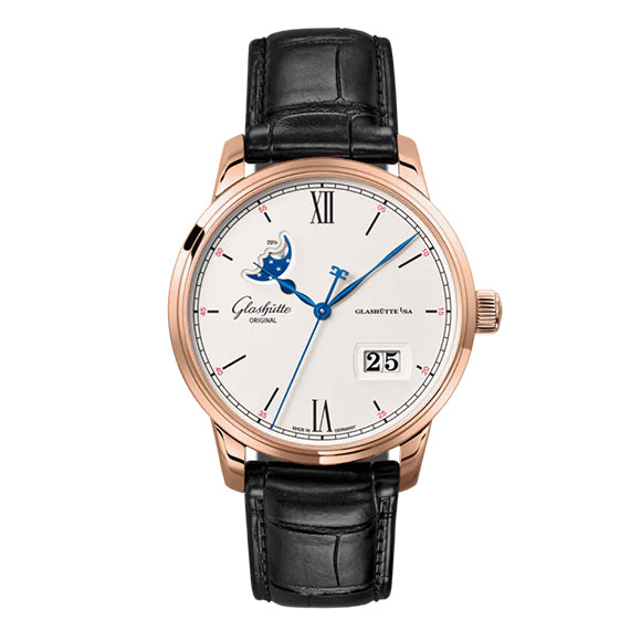 SENATOR EXCELLENCE PANORAMA DATE MOON PHASE<br><font size=1pt>セネタ エクセレンス パノラマデイト ムーンフェーズ</font>