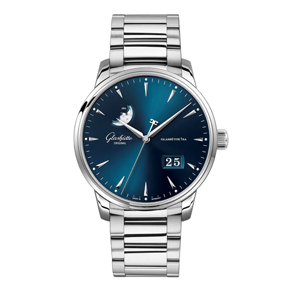SENATOR EXCELLENCE PANORAMA DATE MOON PHASE<br><font size=1pt>セネタ エクセレンス パノラマデイト ムーンフェーズ</font>