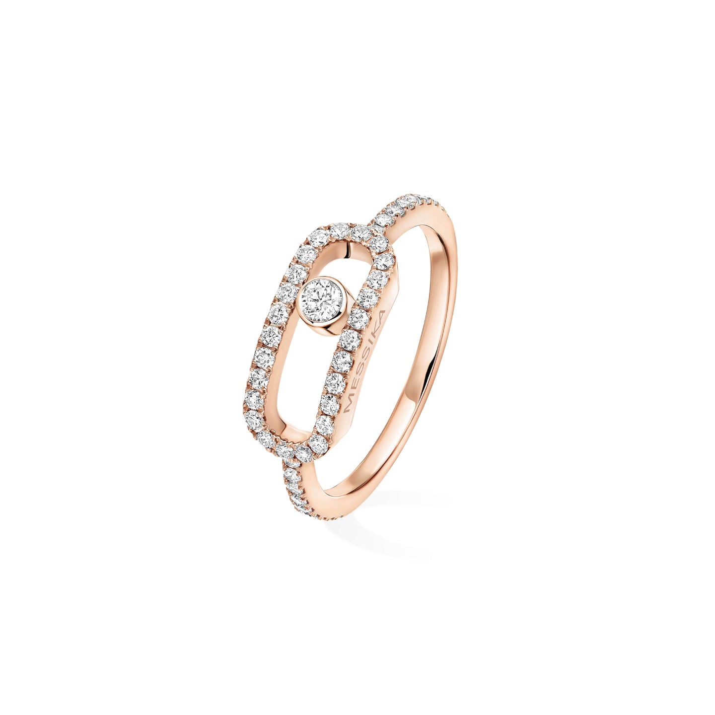 Move Uno pavé ring large model<br><font size=1pt>ムーヴ ウノ パヴェ リング ラージ</font>