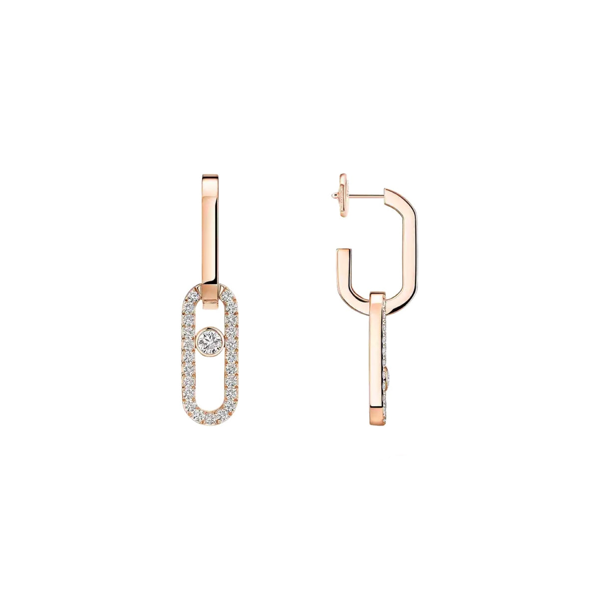 Move Link earrings<br><font size=1pt>ムーヴ リンク イヤリング</font>