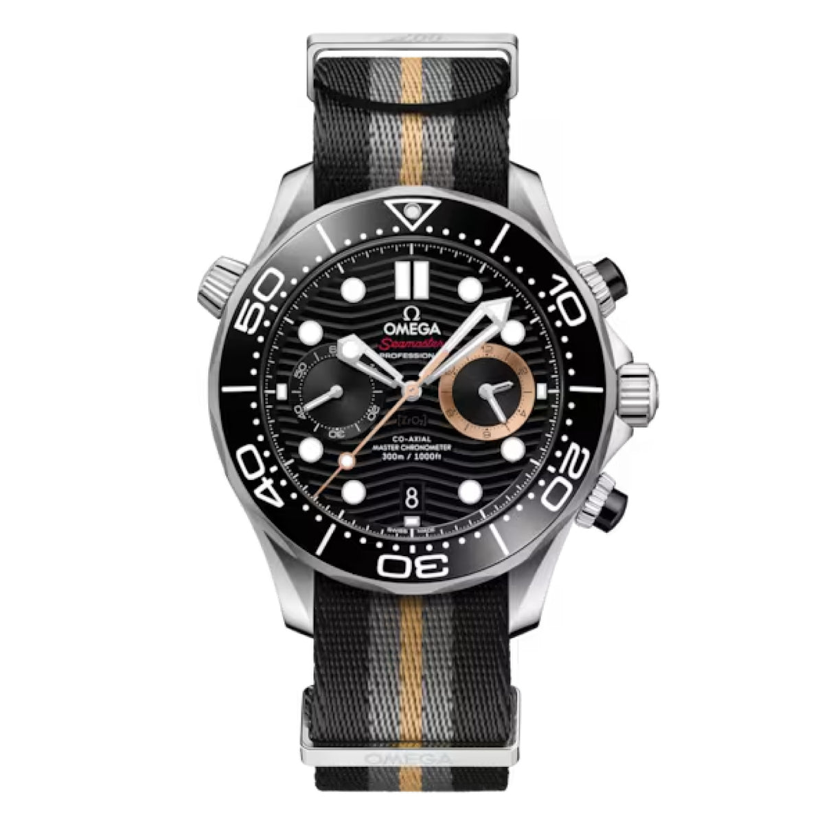 SEAMASTER DIVER 300M  007 FIRST LIGHT 44mm<br><font size=1pt>シーマスター ダイバー 300m 007ファーストライト 44mm</font>