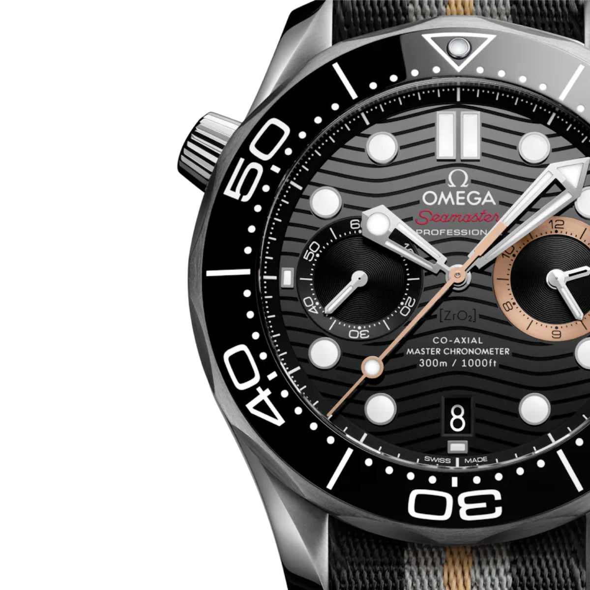 SEAMASTER DIVER 300M  007 FIRST LIGHT 44mm<br><font size=1pt>シーマスター ダイバー 300m 007ファーストライト 44mm</font>