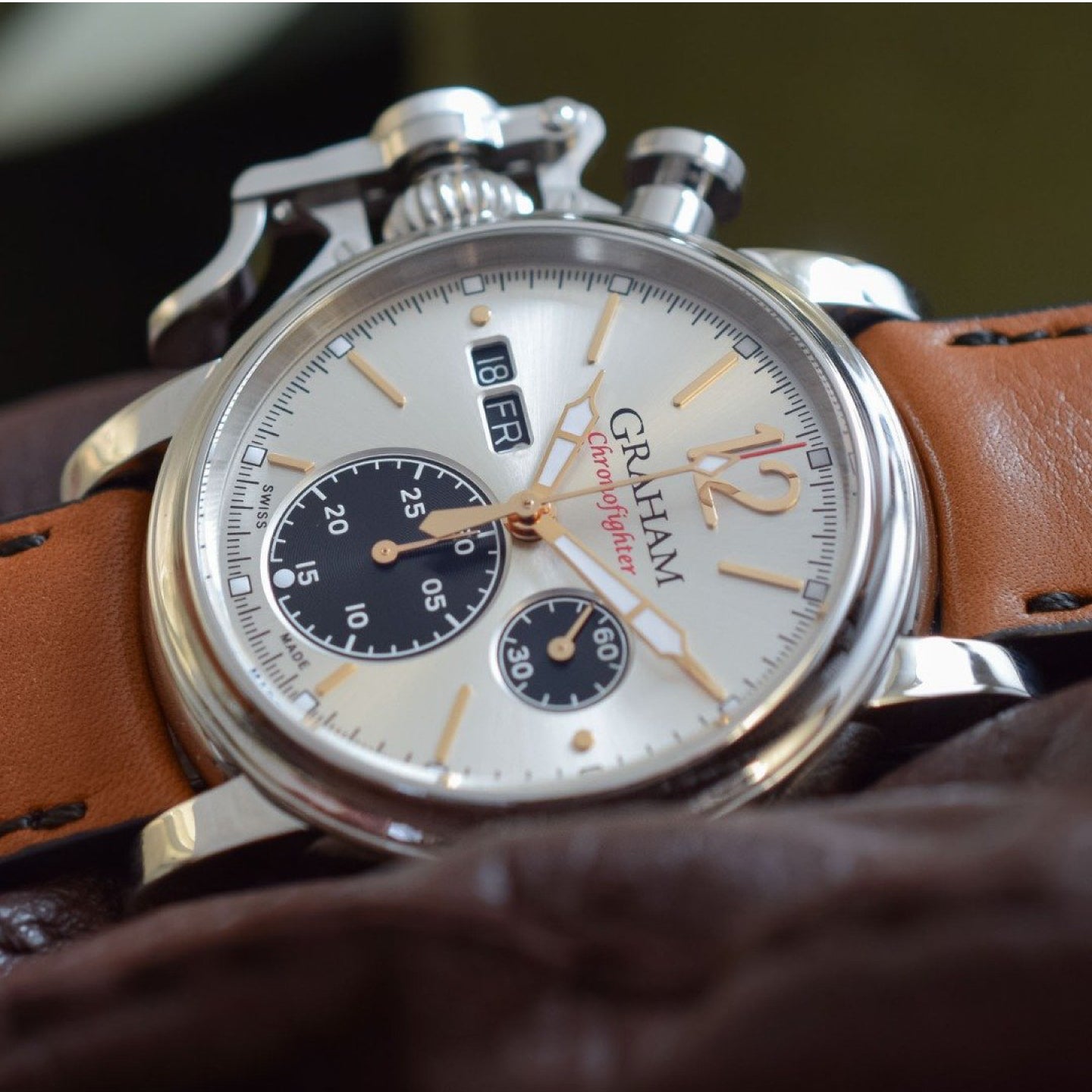 CHRONOFIGHTER VINTAGE METAL GREY<br><font size=1pt>クロノファイター ヴィンテージ メタルグレー</font>