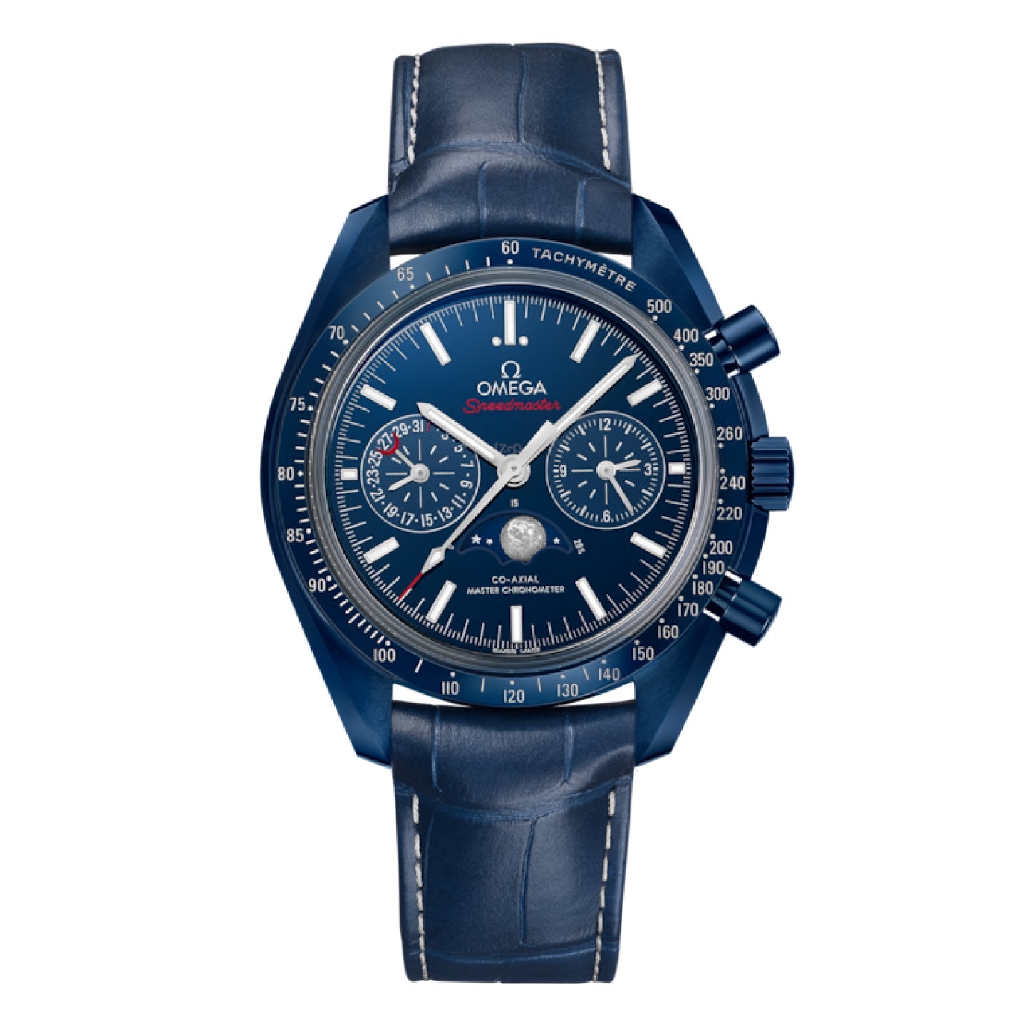 SPEEDMASTER MOONPHASE<br>BLUE SIDE OF THE MOON 44.25mm<br><font size=1pt>スピードマスター ムーンフェイズ ブルー サイド オブ ザ ムーン44.25mm</font>