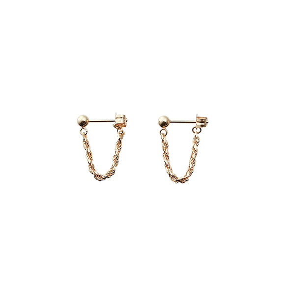 フレンチロープピアス